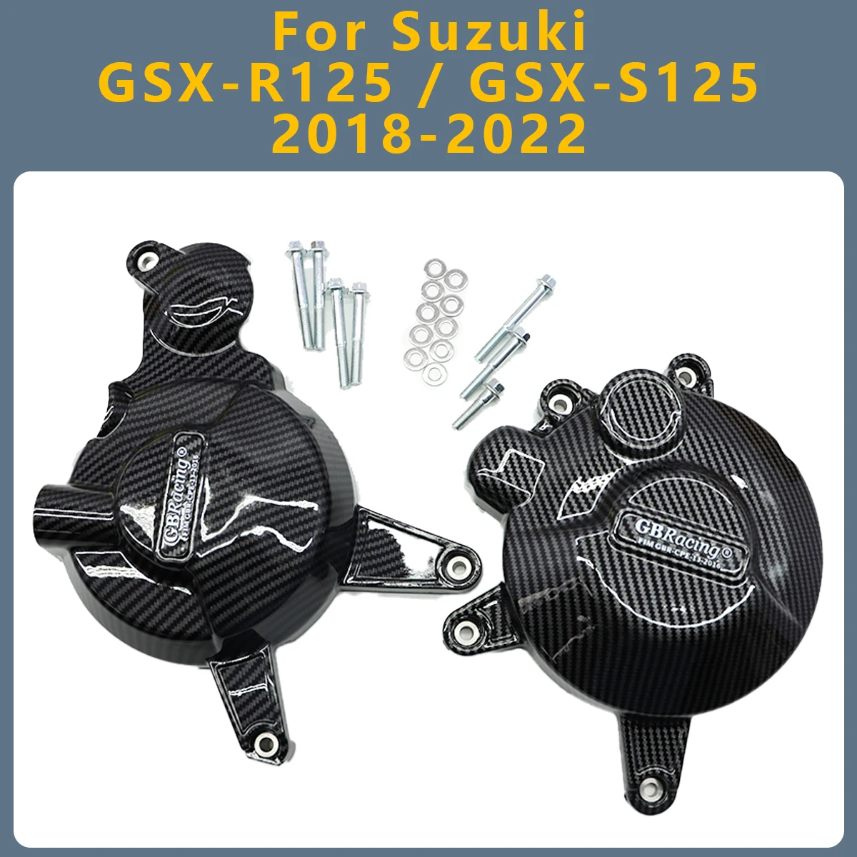 

Motorcycle Engine Cover Clutch Cover Protection Set Accessories For Suzuki GSX-R125 GSX-S125 2018-2022 GSX-R GSX-S GSXS GSXR 125