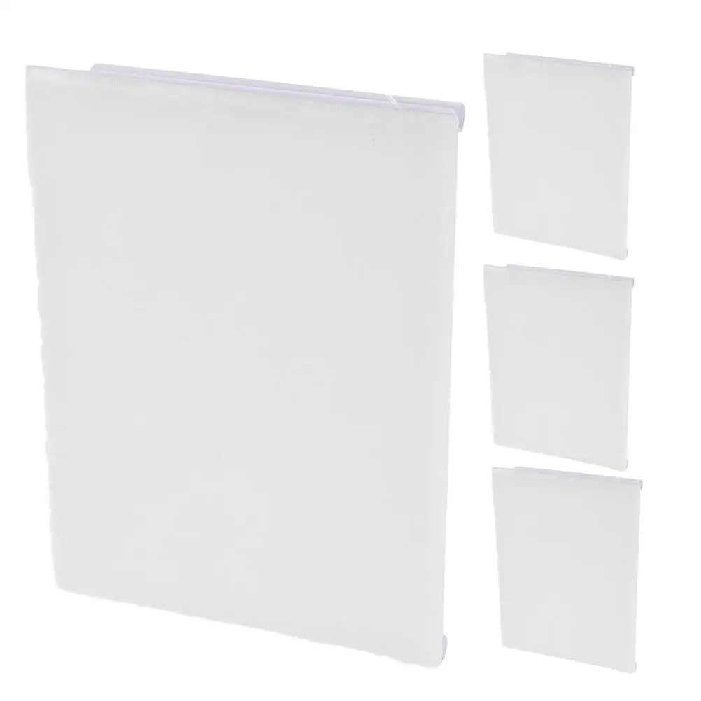 

4 Pcs Paint Edger Replacement Pads for Edge Painting Tool Refills Deck Stain Trim Pads Ceilings Surfaces Chemical Fiber