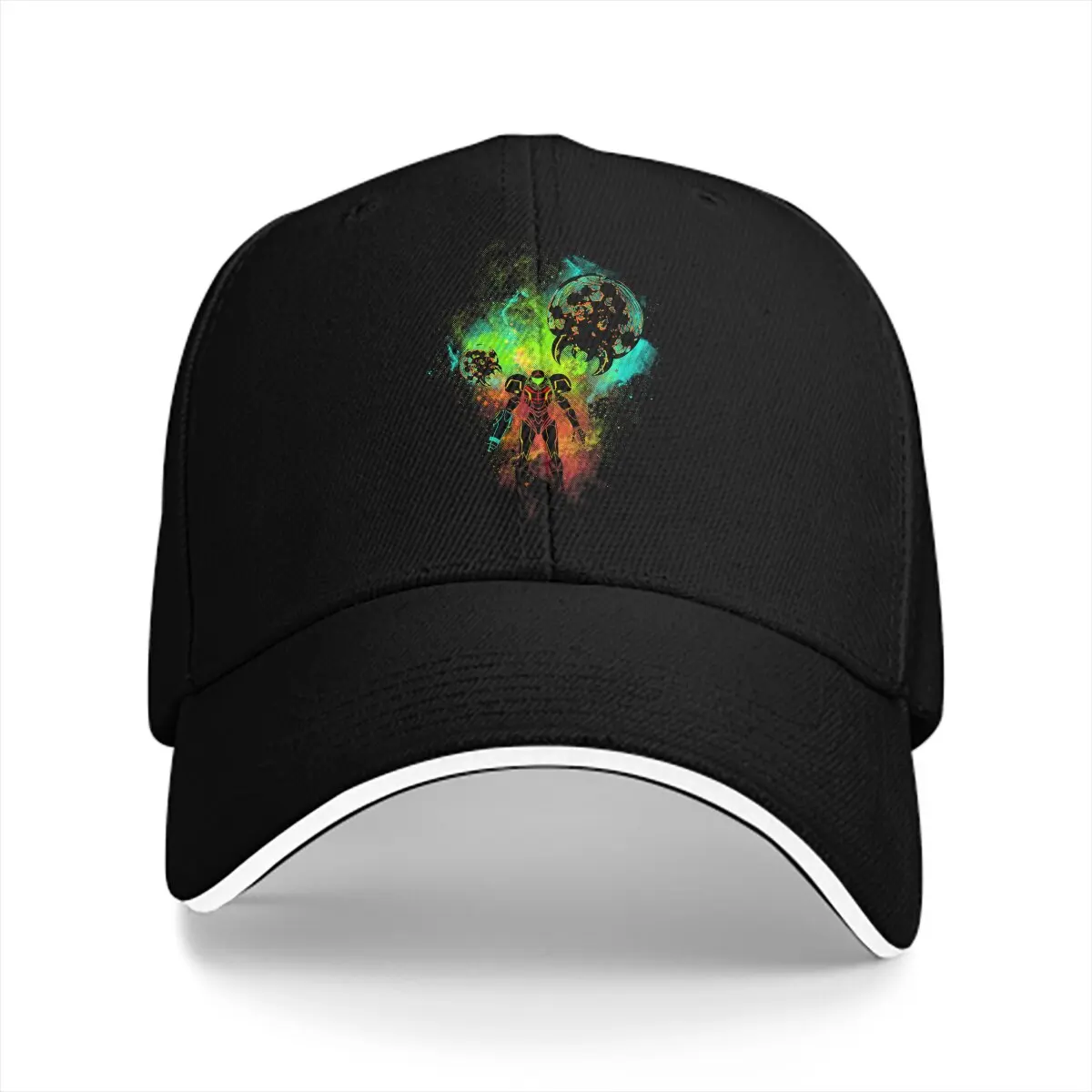 Bounty Hunter of Space Baseball Cap Men Hats Women Visor Protection Snapback Super Metroid Caps