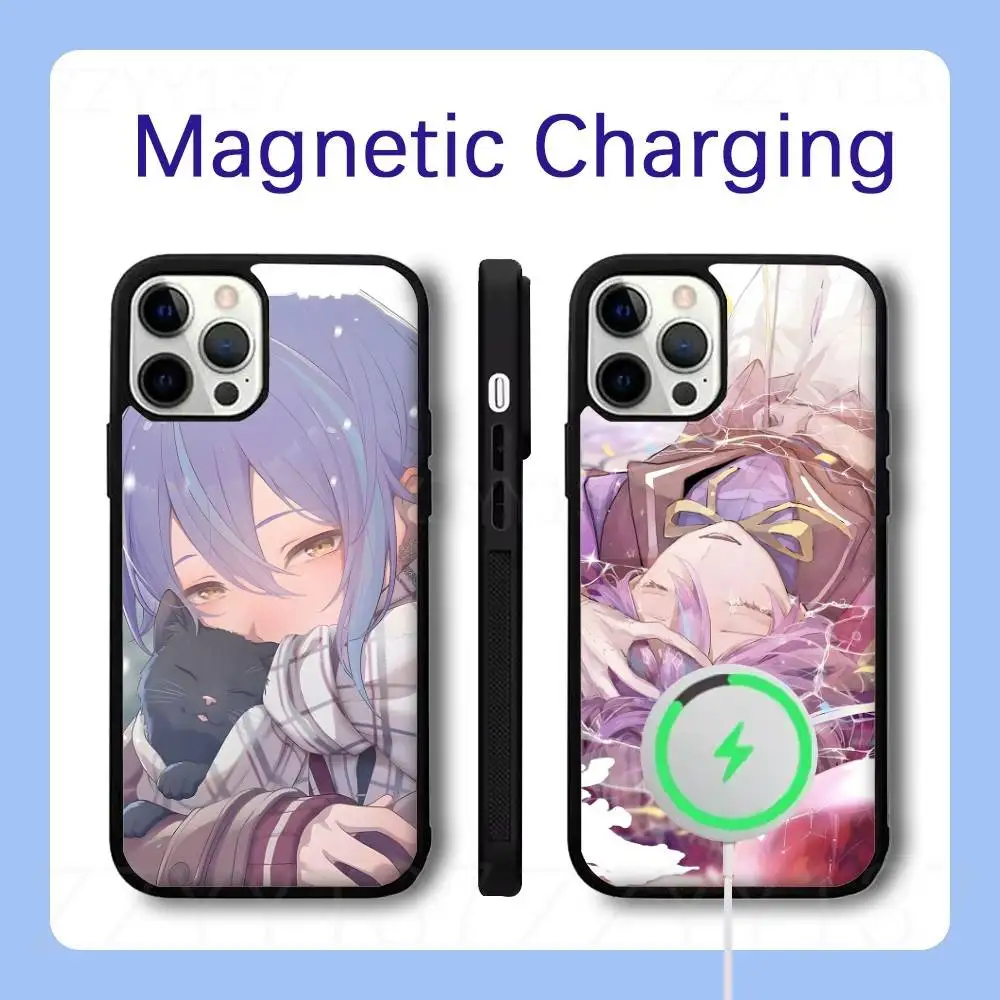 

P-ProjectS Sekai Rui Phone Case For iPhone 16,15,14,13,12,11,Pro,Max,Plus,Mini,SE Magsafe Magnetic Wireless Charging