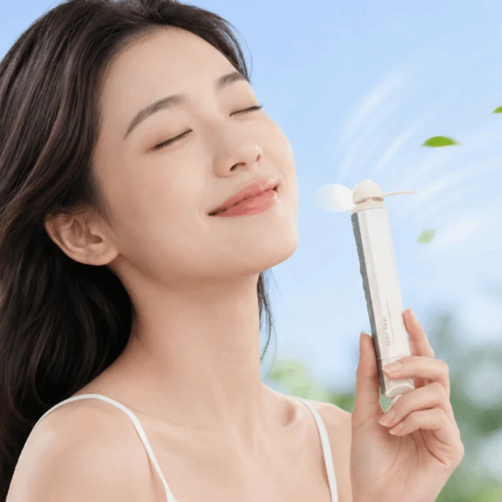 Multi-Functional Handheld Mini Handheld Fan Portable Rechargeable Mini Electronic Fan Durable Lightweight Cooling Fan Home Decor