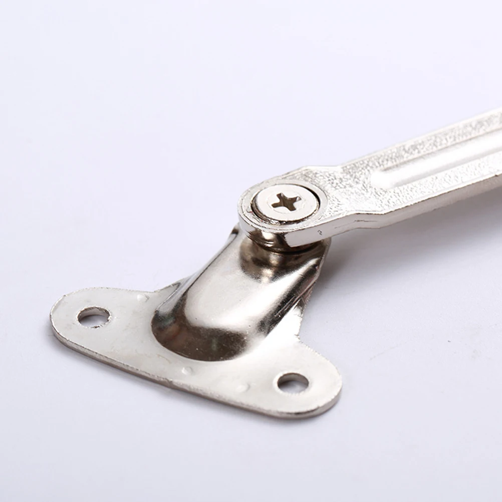 

1pcs Heavy Duty Cabinet Door Strut Spring Lift Support Full-Stage Damper Sealing No Oil Leakage Sturdy Metal Silver Finish 90