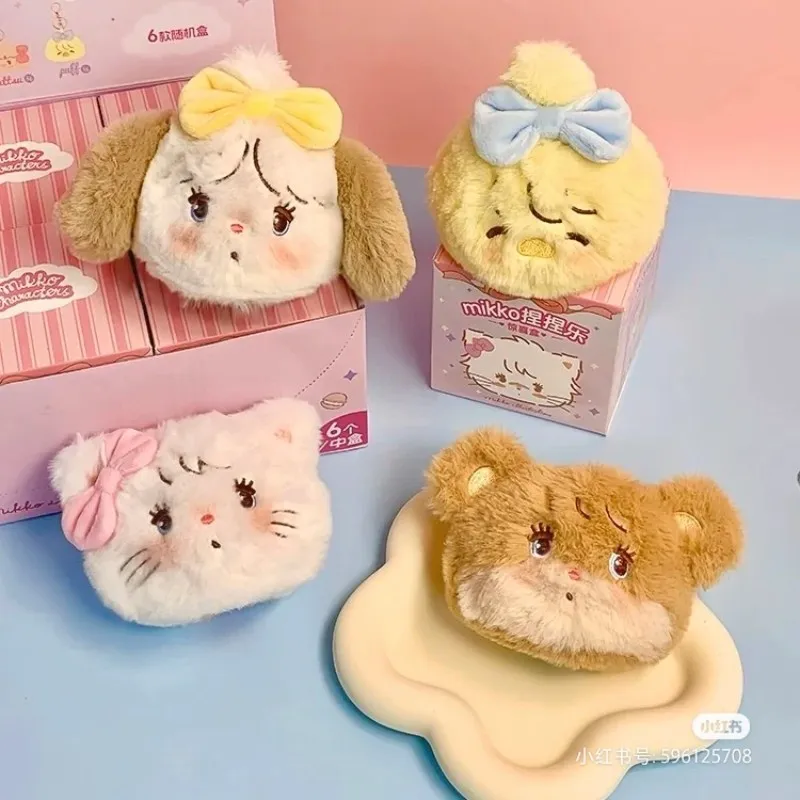 

Mikko декомпрессионная серия глухая коробка Kawaii Mikko фигурка Плюшевая Кукла мультфильм декор брелок Подвеска игрушки украшение подарки на день рождения