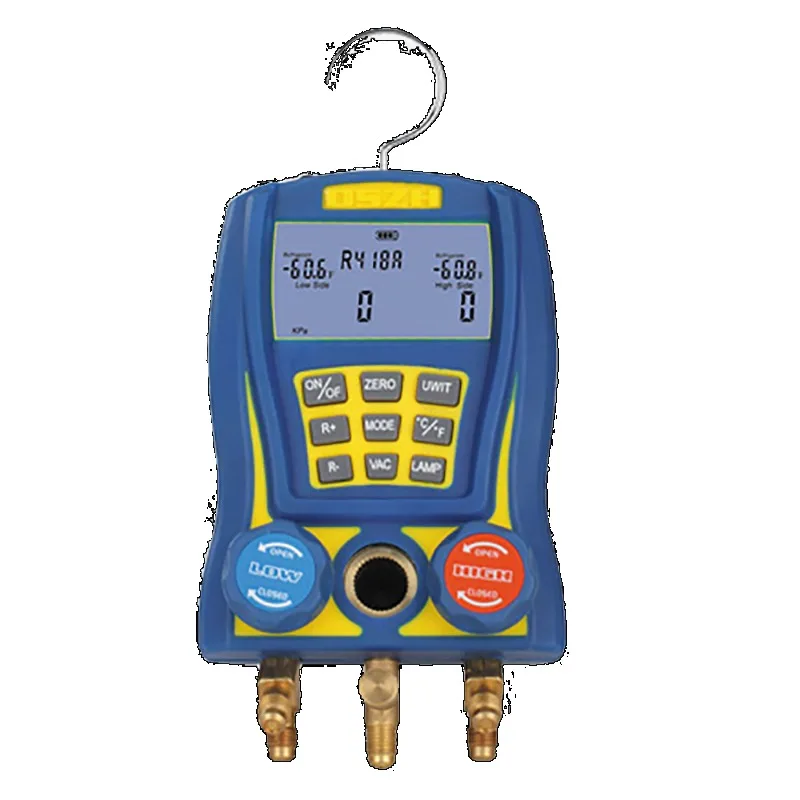 Refrigeration Digital Manifolds WK-6889  Display Meter with 150cm Charging Hose