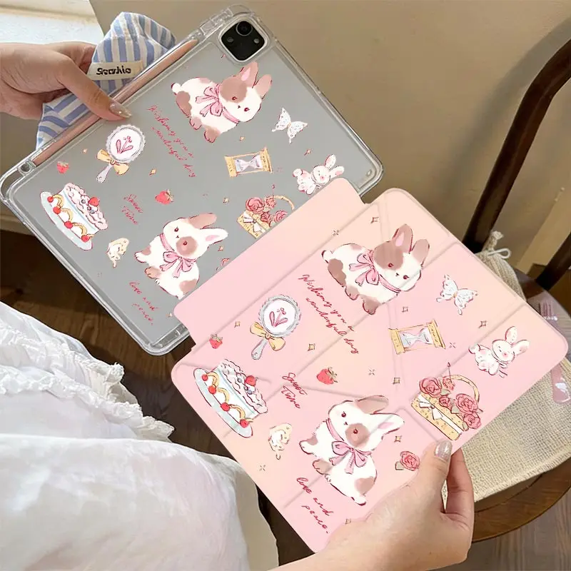 3+Y Multi-Angle Stand Cover For IPad Mini6 8.3 Air3 10.5 Pro11 iPad 10.2 7/8/9 4/5th 10.9 10th iPad A16 2025 11th Air11/13