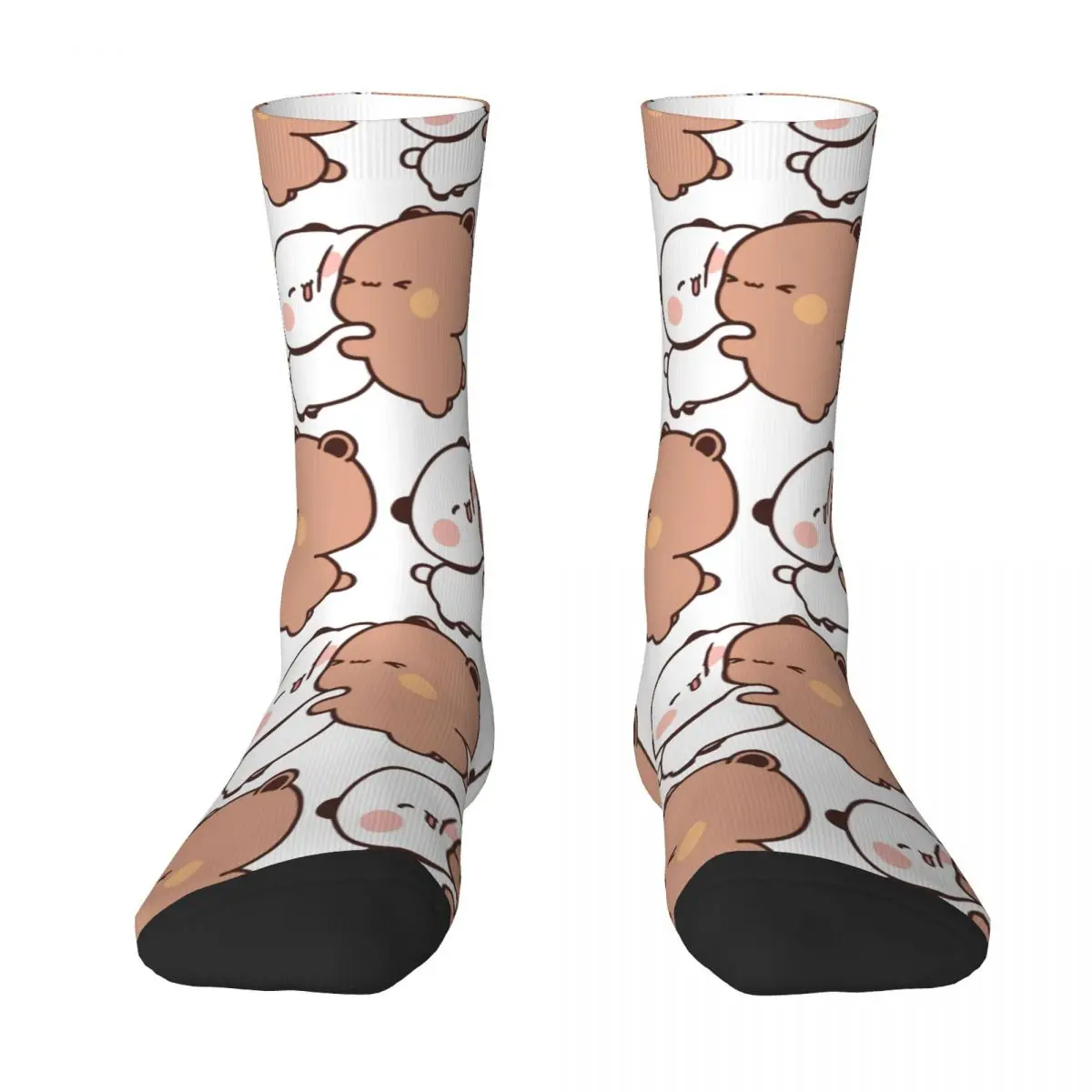 Bear And Panda Bubu Dudu Balloon Stockings Women Men Socks Quality Retro Socks Autumn Cycling Anti Skid Printed Socks Gift