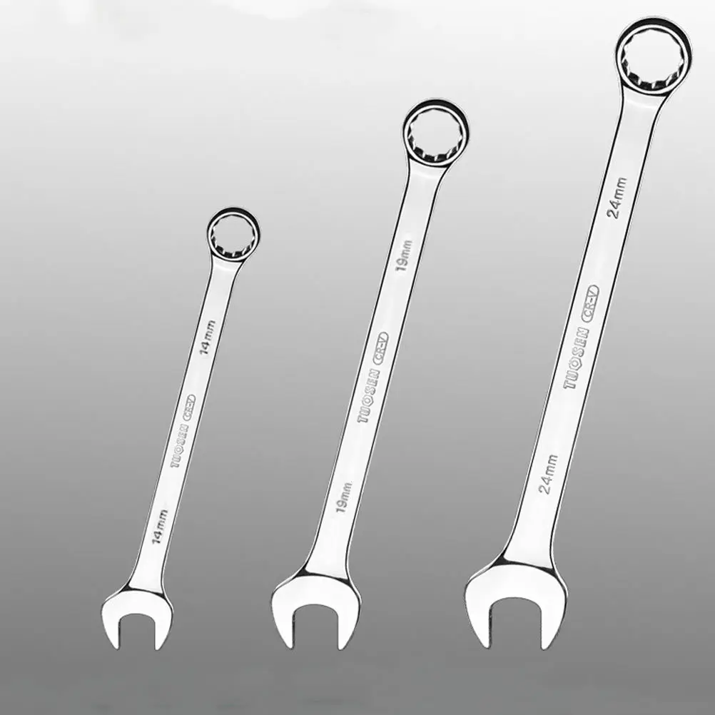 

14Pcs 8-24Mm Dual Use Wrench Set High Strength Vanadium Steel Ratchet Tools Wrench Set Professional Spanner Adjustable Spanner
