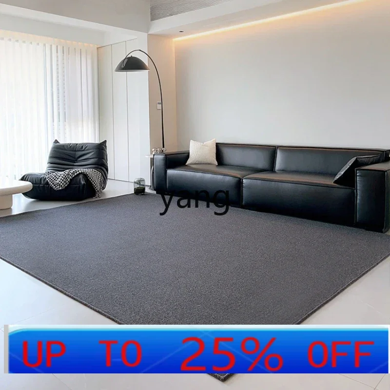 

LTT living room home high-end sofa coffee table blanket dark wool simple carpet