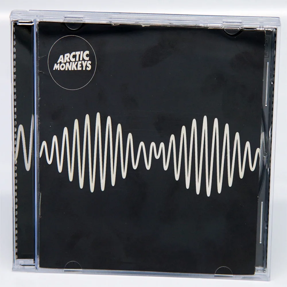 قرص مضغوط من ألبوم Arctic Monkeys AM + كتيب غنائي - مقابض إيندي روك المعتمدة بالنقش للتجميع والاستماع اليومي #1