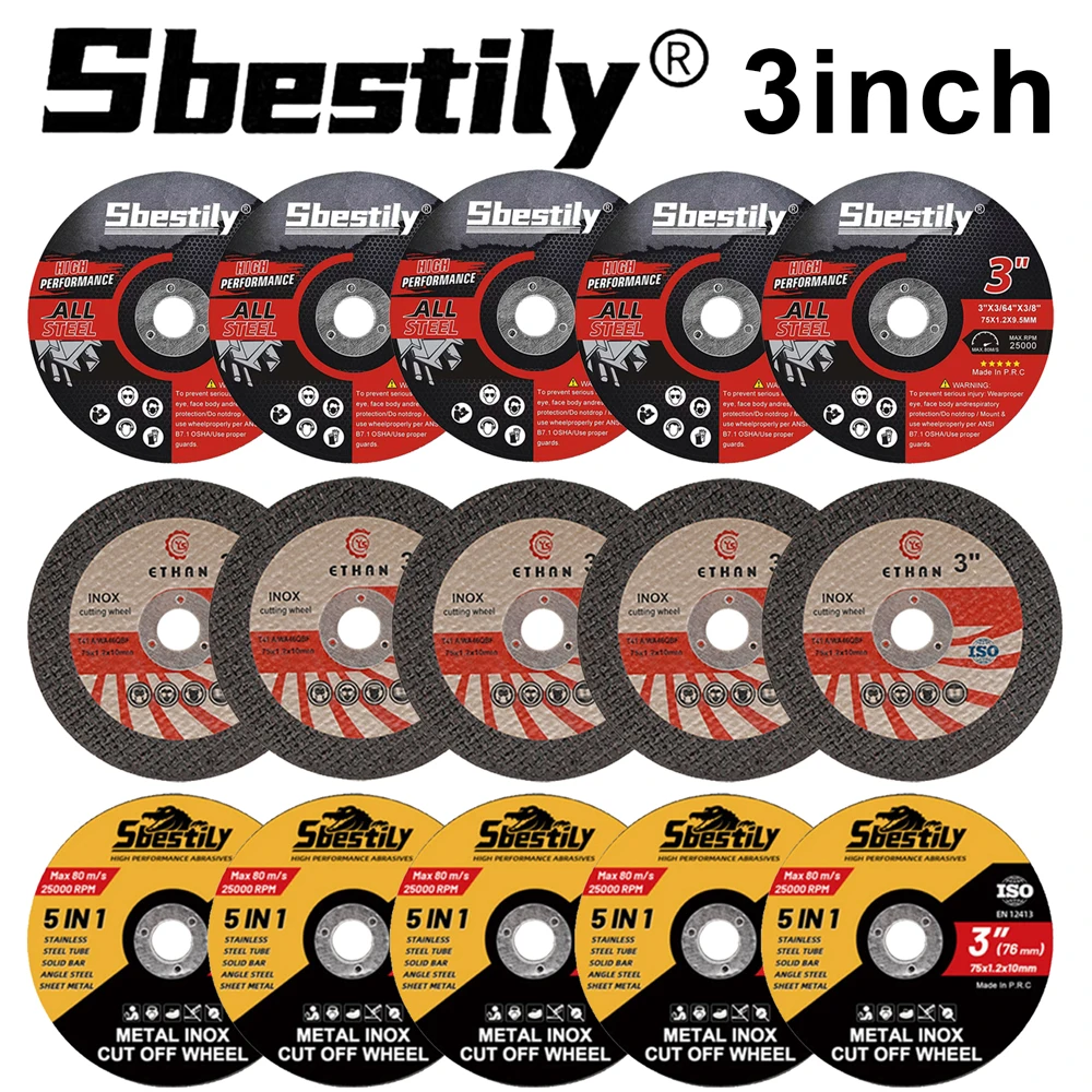 

5/15 шт. 3-дюймовый отрезной диск по металлу, циркулярное полотно для смолы, отрезное колесо из смолы, металл, дерево, железо, сталь, резка для шлифовальной машины