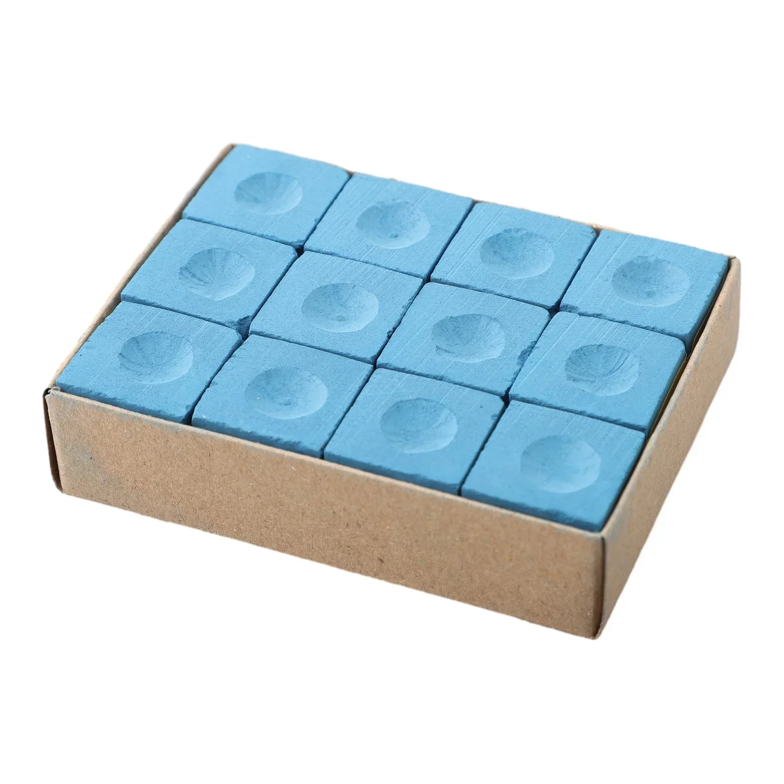 Pool Cue Chalk Cubes Cubes, Pool Cue Chalk, Table Stick de alta qualidade, Suprimentos a granel, Suprimentos práticos de bilhar