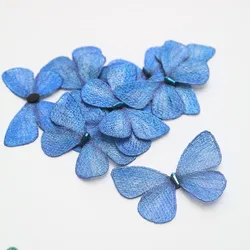 10pc/lot DIY craft supplies embroidery Butterfly Patches for clothing 4.5*6cm sew patches  bags decorative parches appliques