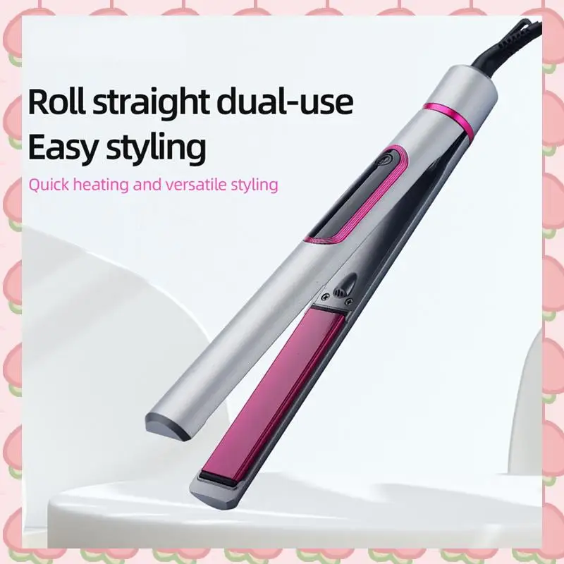 

N18R 2 In 1 Hair Straightener And Curler For Styling Flat Iron Hairdressing Tools
