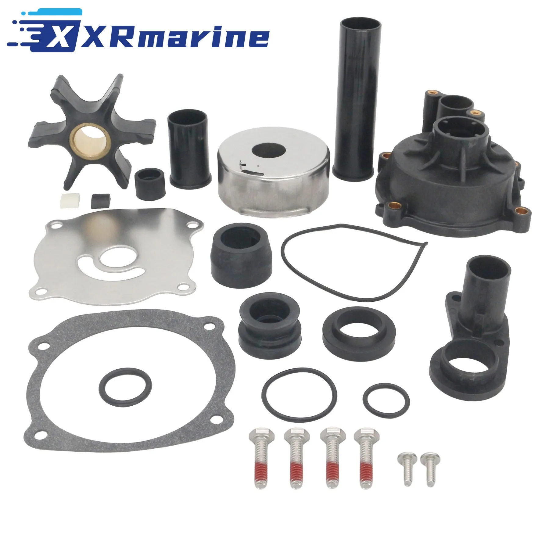 

5001595 Water Pump Impeller Repair Kit 435929 for Evinrude Johnson OMC V4 V6 V8 Model 75-250 HP Boat Outboard Engines 18-3315