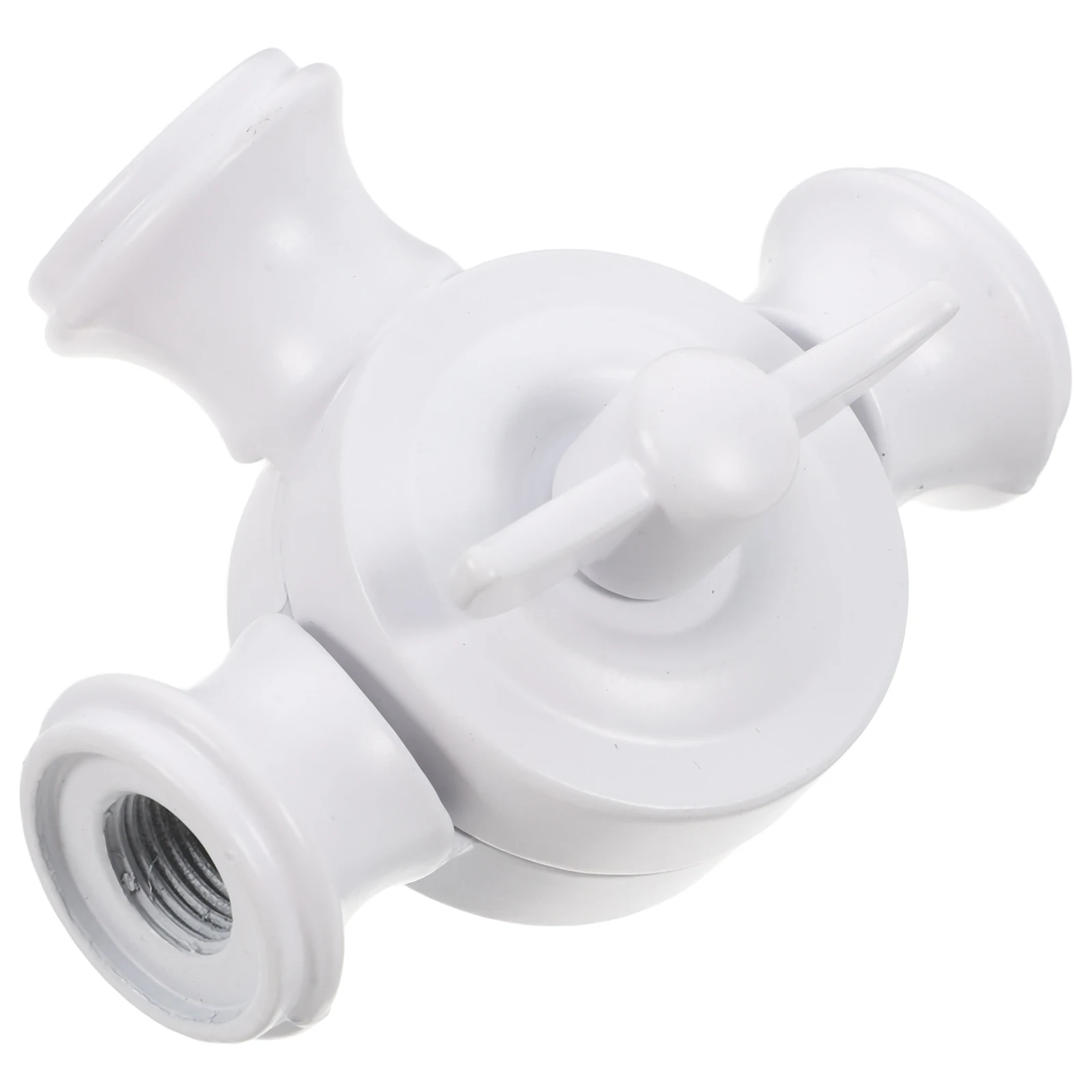 

1pcs Light Socket To Plug Adapter 3-Prong Outlet Converter For Garage Porch Lighting Fixture White Wall Lamp Parts Hardware