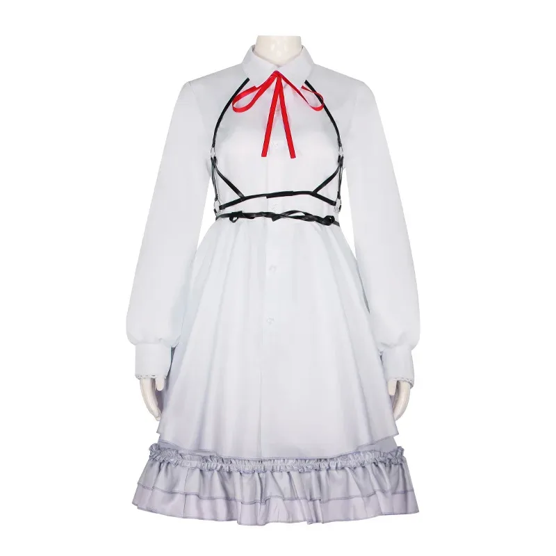 

Project Sekai Colorful Stage Feat Cosplay Nightcord At 25 Ji 25Ji Singer White Mikku Miku Cosplay Stage Costume Uniform Suit Wig