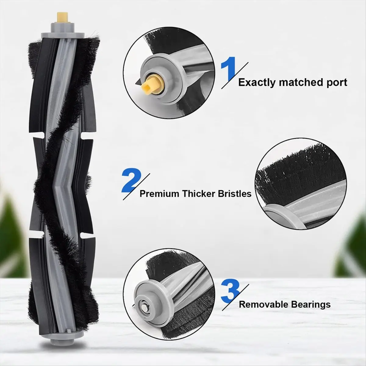 ▶★♥Flash Deal-Accessory Set for X1 Omni X1 Turbo X1 Plus Vacuum Cleaner Robot Main Brush Side Brush Filter Floor Bag