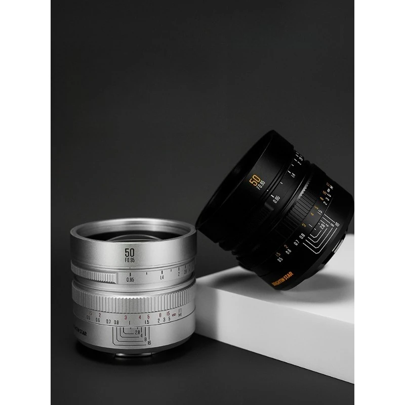 50mmF0.95 Night God Portrait Half frame size 50f0.95 Lens Xingyao Suitable for Fuji X Sony bayonet