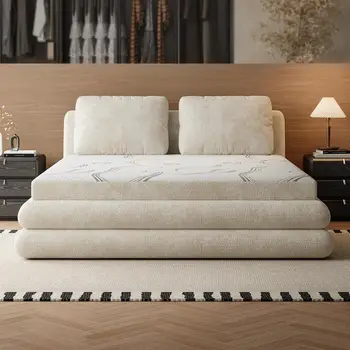 Queen Cloud Bed With Mattress 1