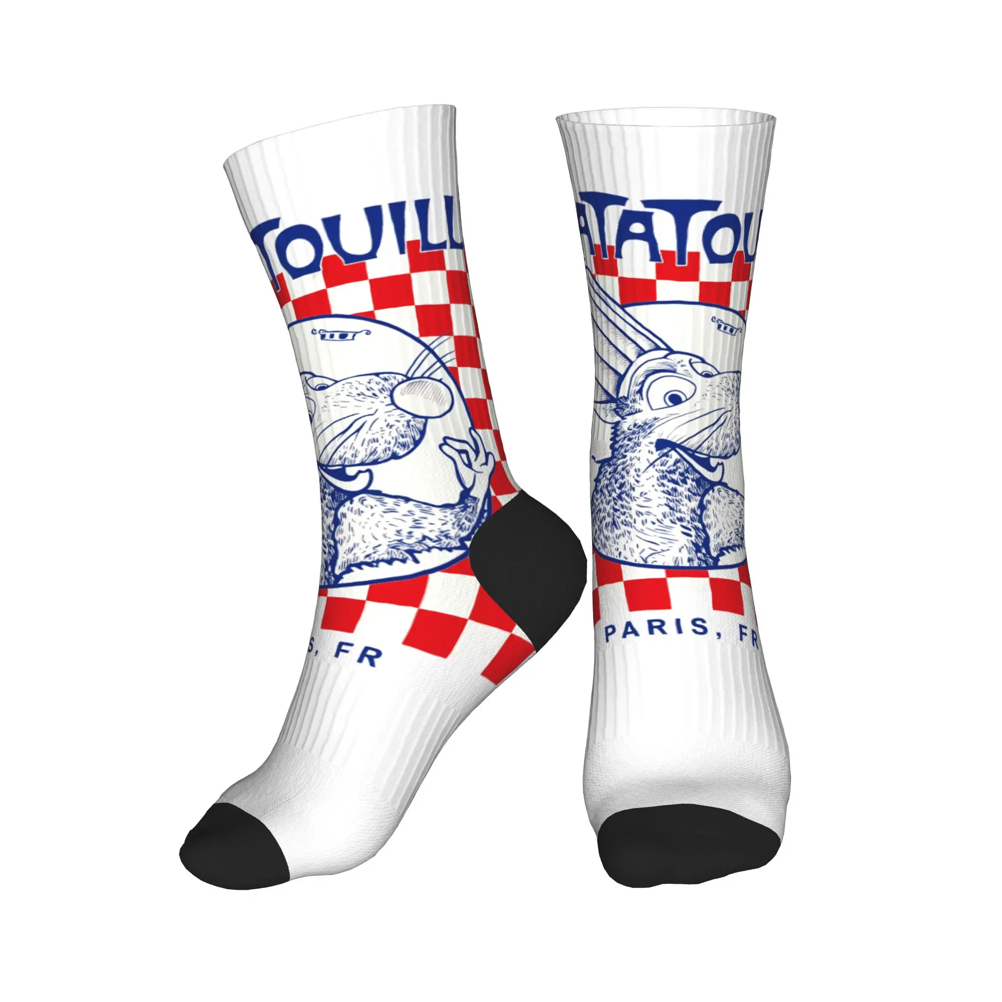 Ratatouille Stockings  Graphic Gothic Socks Winter Non-Slip Socks Men Outdoor Sports Comfortable Socks