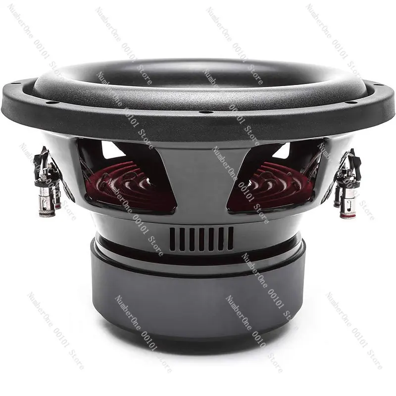 Pro DE10C500 Tweeter 1000W 156 Magnetic Dual 4 Ohm 10 Inch Subwoofer