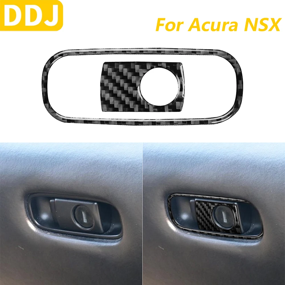

Для Acura NSX 1990-2005 углеродное волокно второго пилота приборная панель ящик для хранения перчаток крышка панели переключателя декоративные автомобильные аксессуары наклейка