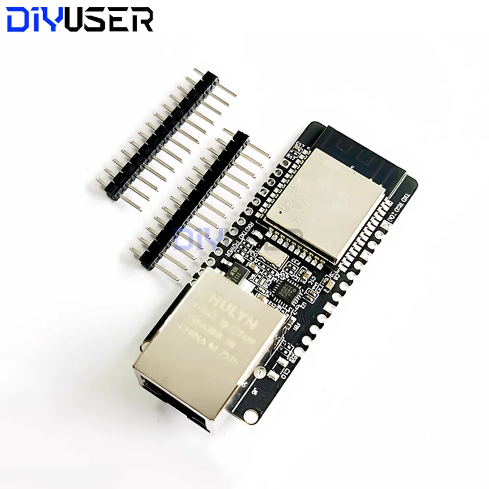 WT32-ETH01 Ethernet WIFI Bluetooth Module, ESP32 MCU Serial Port to Ethernet Gateway, Industrial IoT, Modbus TCP Compatible