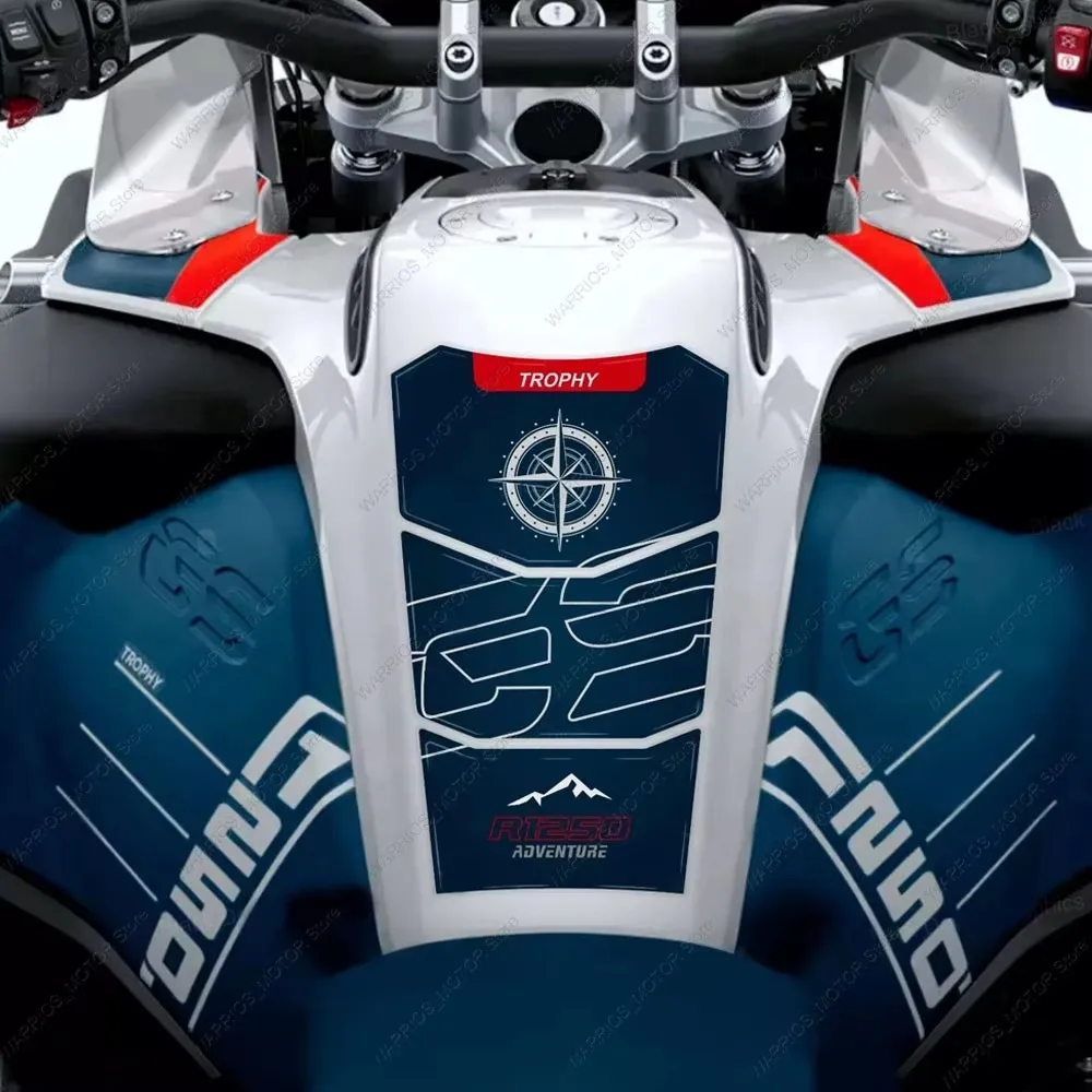R 1250 3D Adesivo protettivo in resina per moto Adesivi resistenti ai graffi impermeabili per BMW R 1250 GS ADVENTURE Trophy 2022 2023