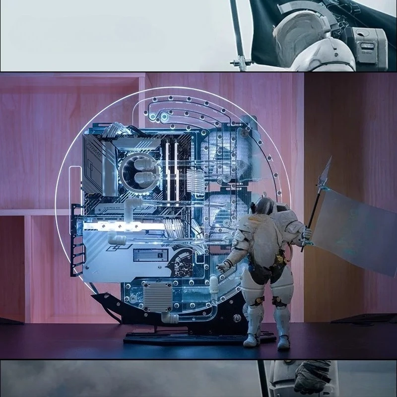 i9 13900K/RTX 4080 girl, water cooling, game, computer