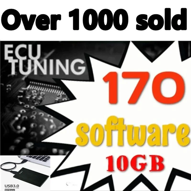 170 ECU Tuning softwares + 10gb ECU dumps (After extract) big promotion