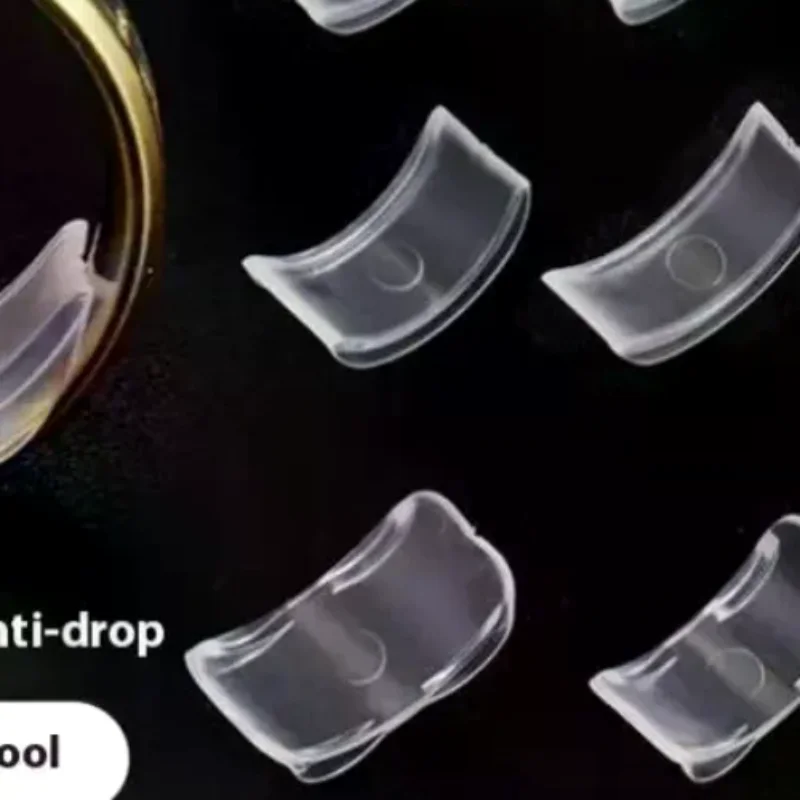 

8 Sizes Silicone Ring Size Adjuster Resizer Anti-Loss Proof Invisible Ring Holder Retainer Shrinker For Rings Jewelry Tools