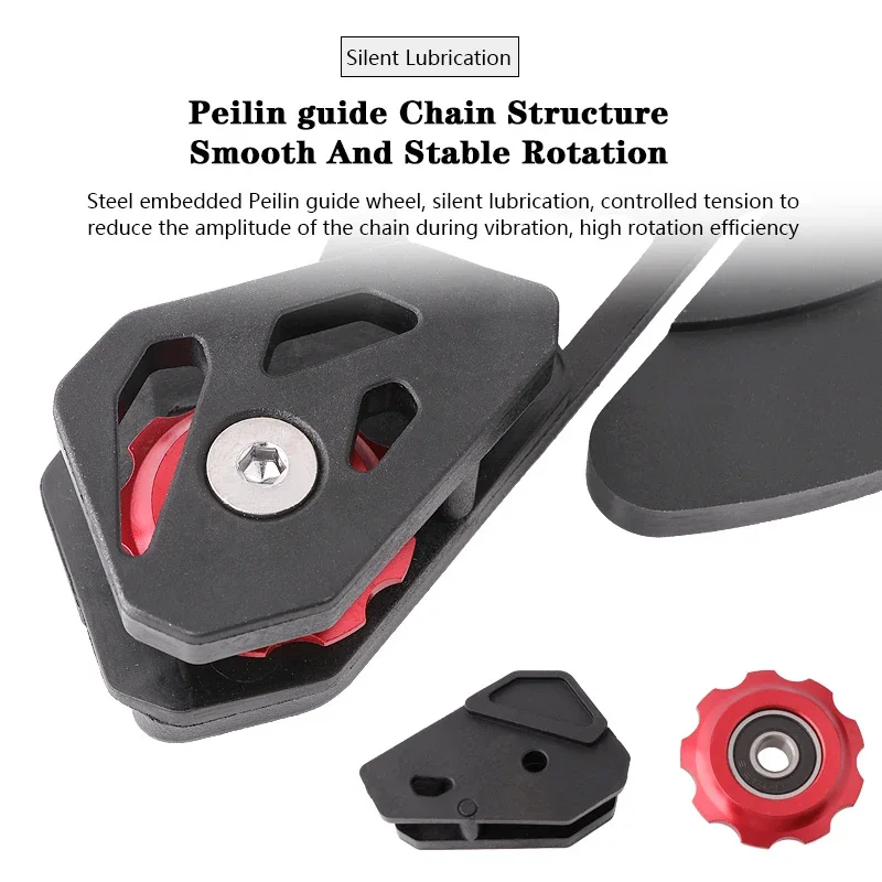 HASSNS سلسلة الدراجة الجبلية دليل ISCG05 03 BB جبل سلسلة دراجات الحرس حامي الدراجة سلسلة واحدة 32T 34T 36T 38T لوحة ضرس #5