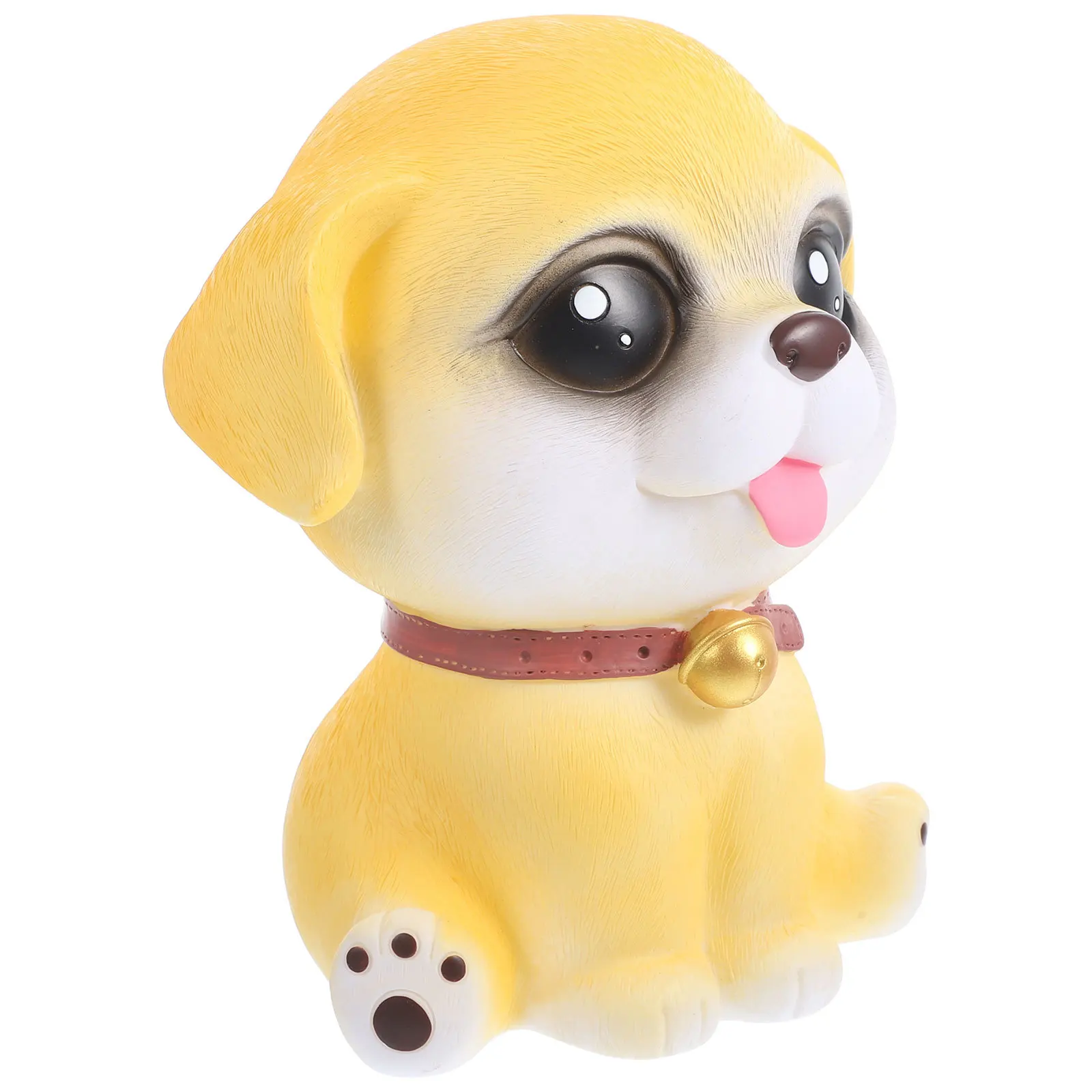 กระปุกออมสินรูปสุนัขการ์ตูนสำหรับเด็ก กระปุกออมสินแข็งแรง ทนทาน ไม่แตกหัก ที่เก็บเงิน ของตกแต่งโต๊ะทำงานสุดสนุก ของขวัญวันเกิดสำหรับเด็ก