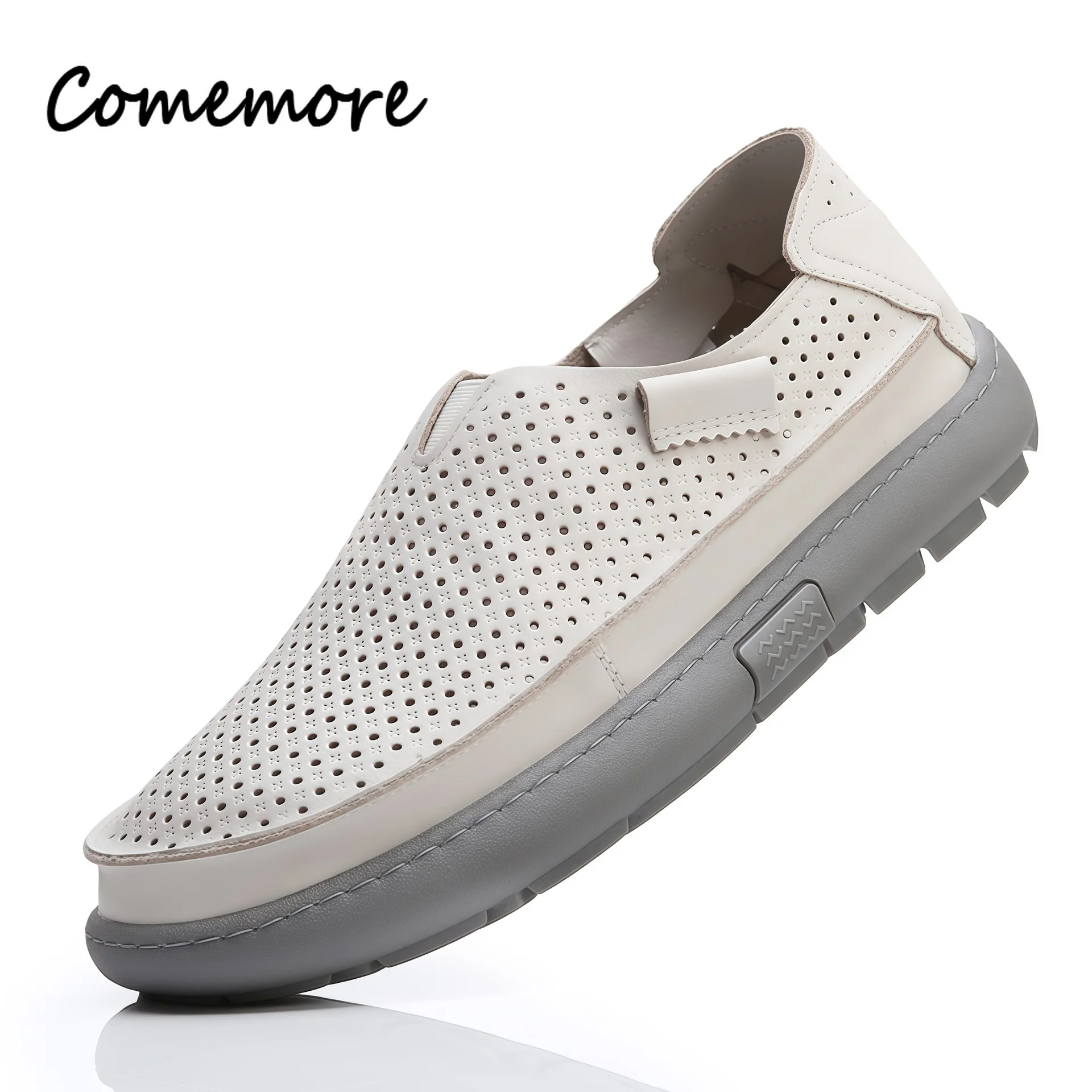 Comemore Men's summer comfortable sandals, lightweight versatile ,male's shoes daily business casual sports single footwears