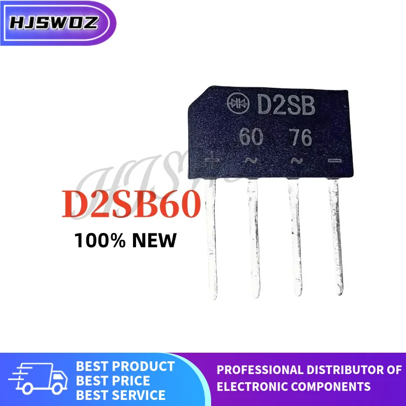 5PCS D2SB60 D3SB60 D4SB60 D5SB60 D2SBA60 D3SBA60 D4SBA60 D5SBA60 ZIP-4 Bridge Rectifier Brand New In Stock