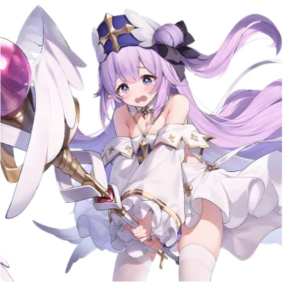 Japanese Anime Azur Lane HMS Unicorn 15cm Acrylic Stand Figure Model Plate Cosplay Collection Desktop Decor Gifts BKCY view 3