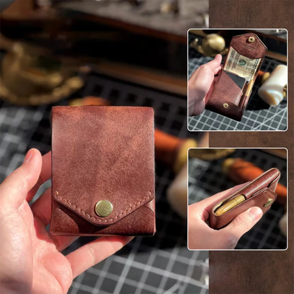 Organizer na pieniądze, długopis w prezencie, przenośny portfel z kieszenią na pieniądze, smukły etui na karty, idealny na prezent na ukończenie szkoły i do codziennego użytku.