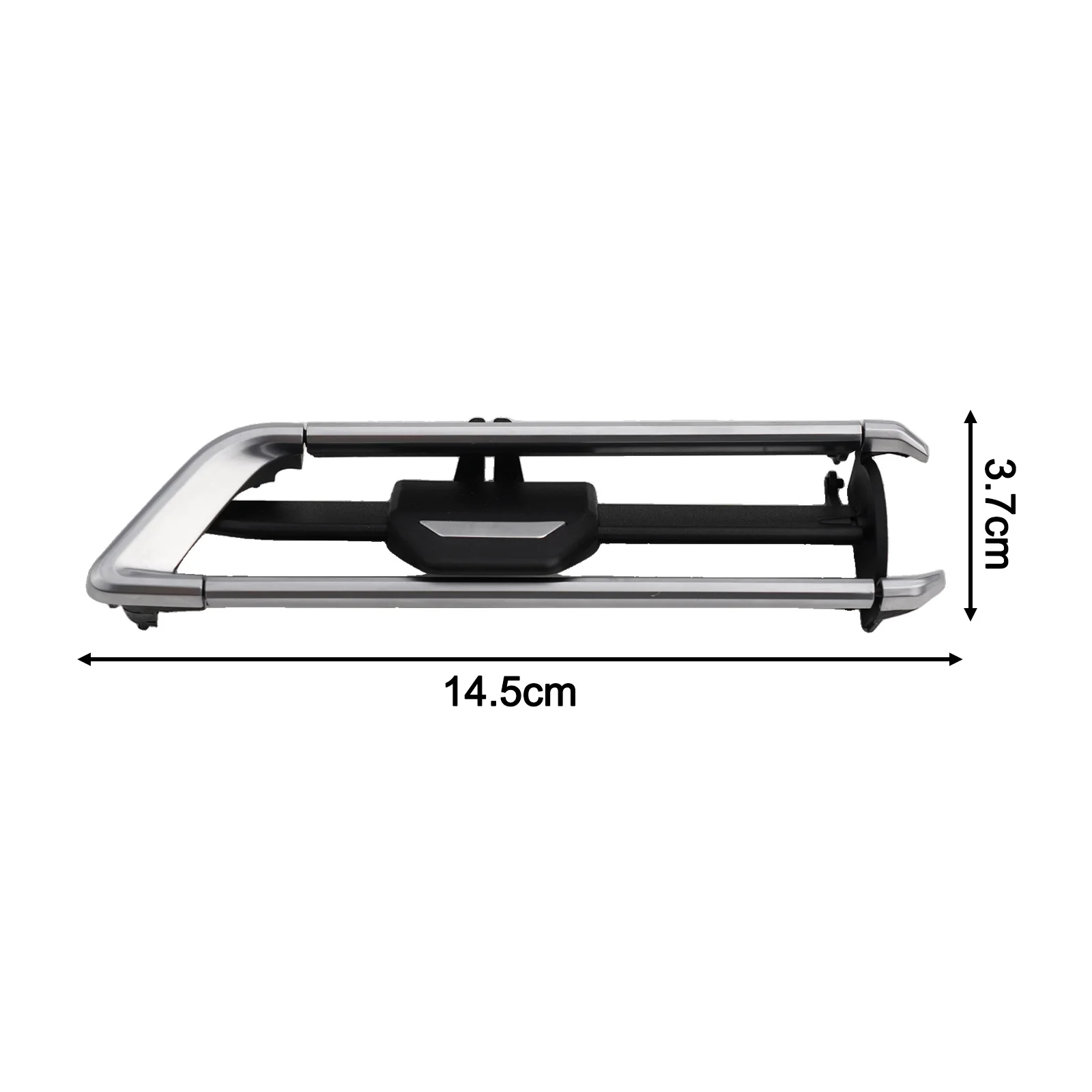 

Color Black A C Vent Grill Repair Kit ABS Plastic Material Perfect Match For Car Direct Replacement High Reliability