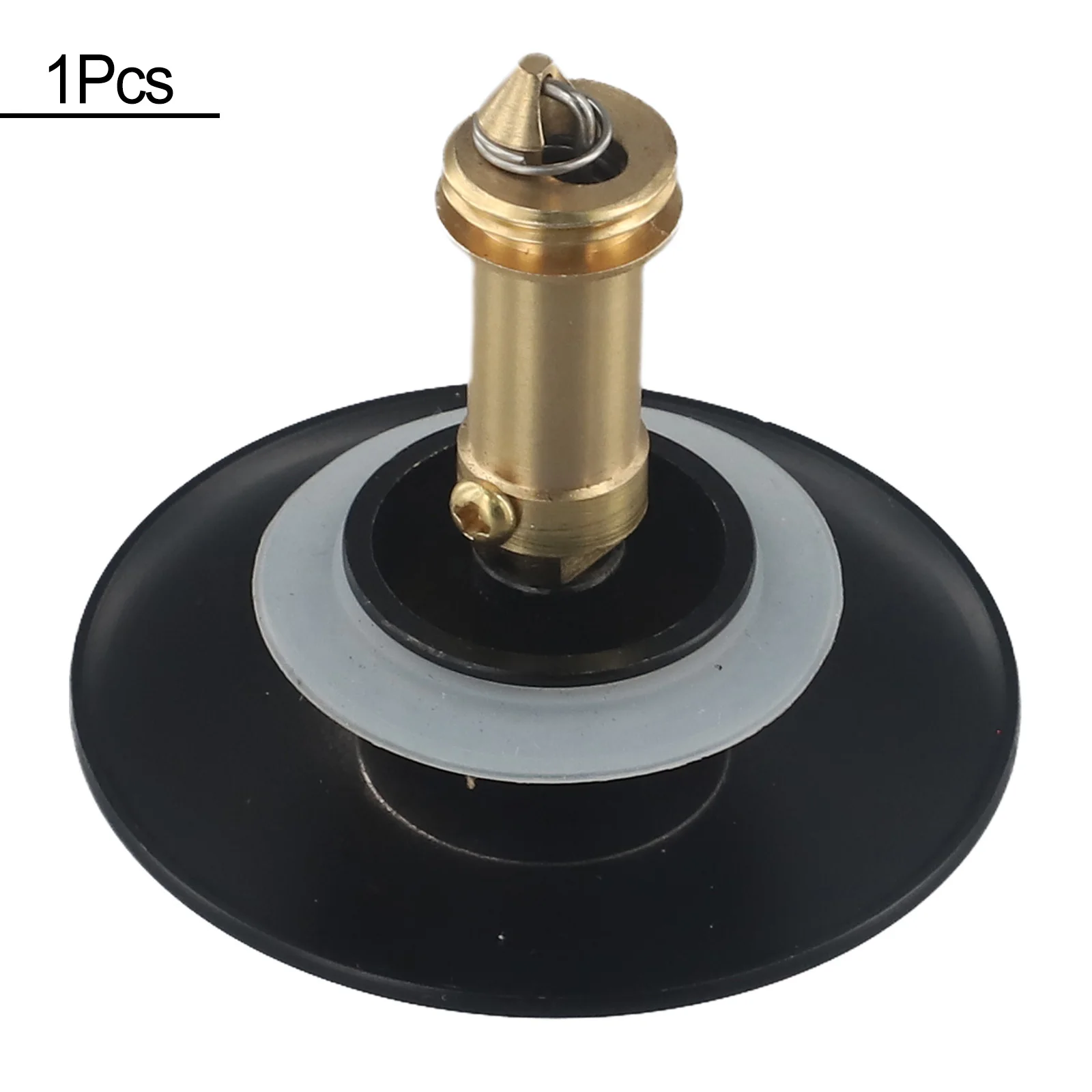 66mm Brass Pop-Up Drain Cover Bathroom Basin Filter Top Renovation Click Clack Push Cap Washbasin Filter Bounce Accessory