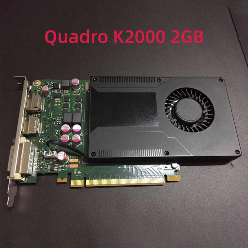 1PCS Original Quadro K2000 2GB Professional Graphics Card CAD/PS Graphic Design Office 4K NEW