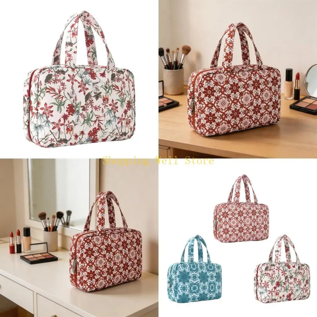 KX4B Multiple Section Hanging Toiletry Bag Customizable For Travel Storage