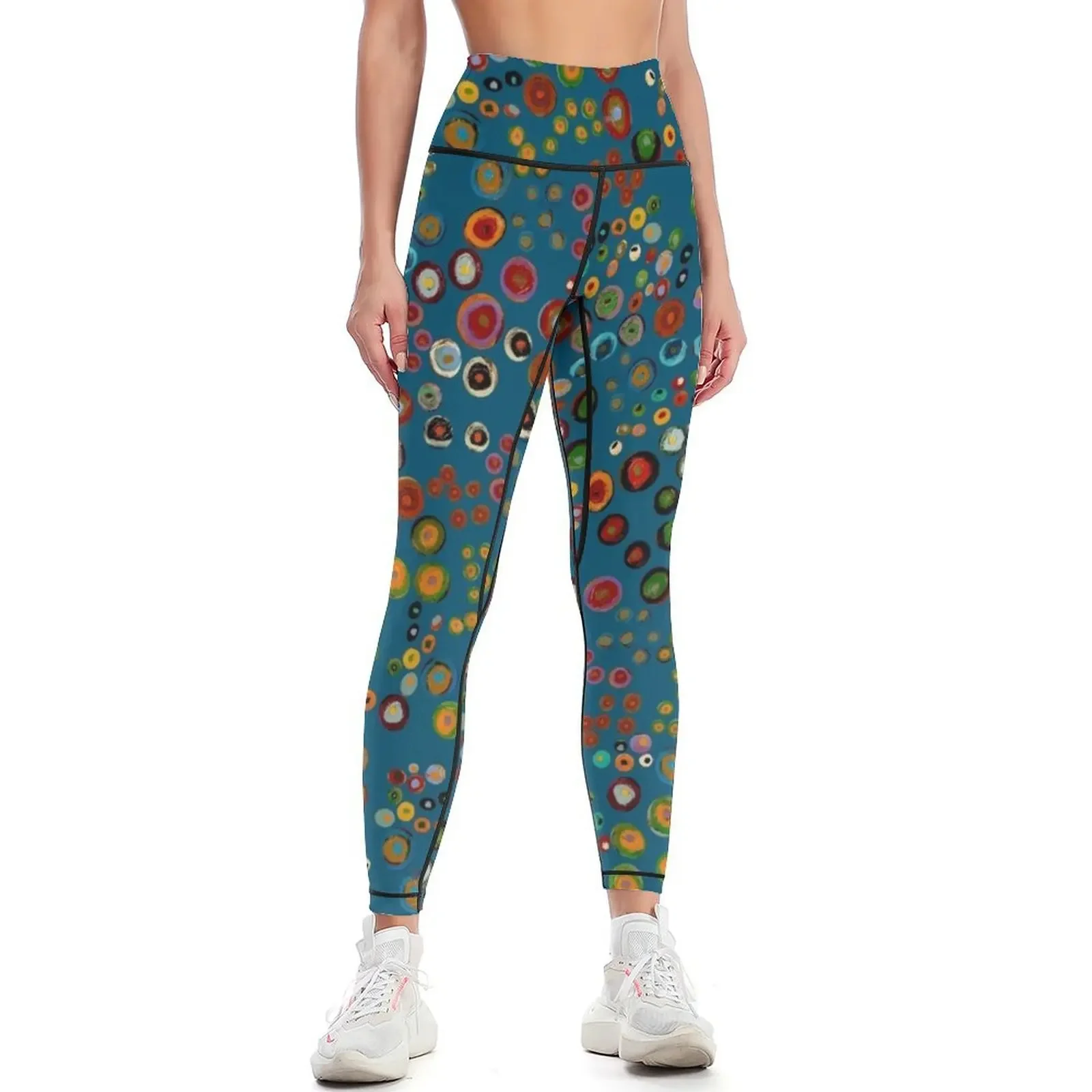 enCHANTment spirals on midnight Leggings Golf wear gym's clothing jogging pants gym's sportswear Womens Leggings