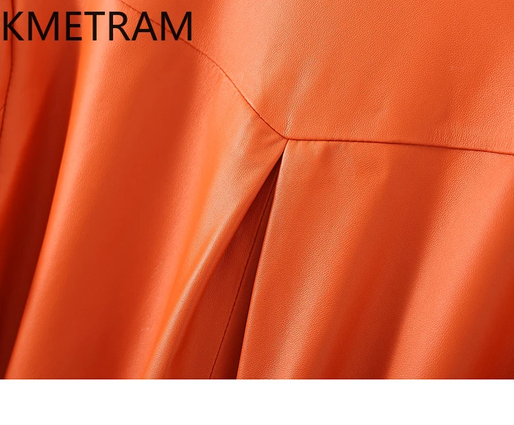 100% couche supérieure vestes en peau de mouton femme décontracté court motard veste en cuir véritable 2025 nouveau dans les vêtements d'extérieur automne femmes vêtements kolات