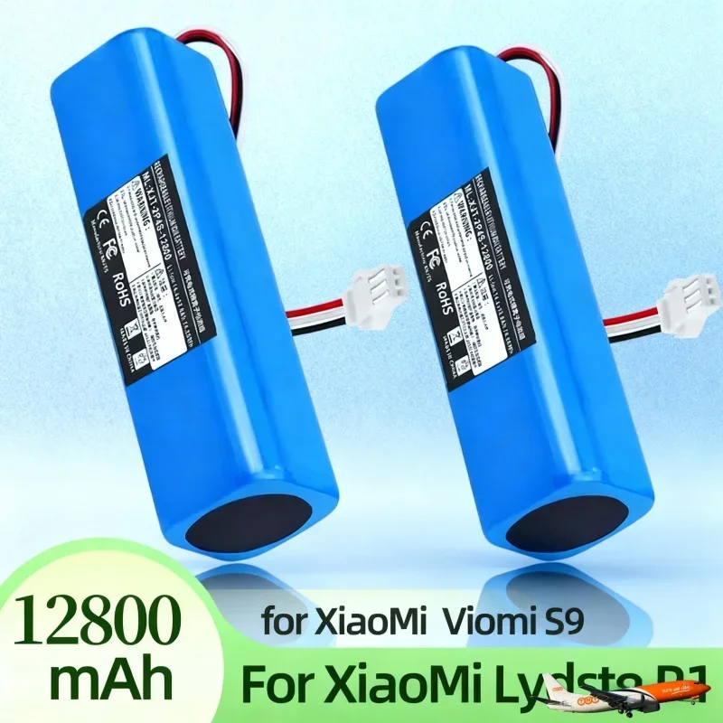 

️️14.8V 5200mAh H18650CH-4S2P Robot Battery For Xiaomi Lydsto R1 Pro HD-STYTJ-W03 S1 YM-S1-W03 G2 Robotic Vacuum Cleaner