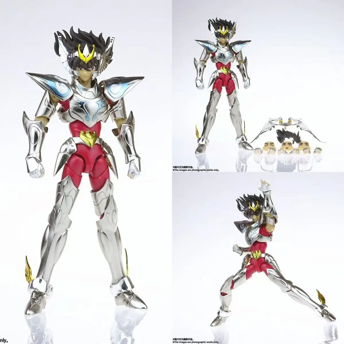 

В наличии: Фигурка Сейи Пегаса из серии Saint Seiya Myth Cloth EX Heaven Chapter, модель MST, рыцари Зодиака, бронзовая, подвижная кукла.