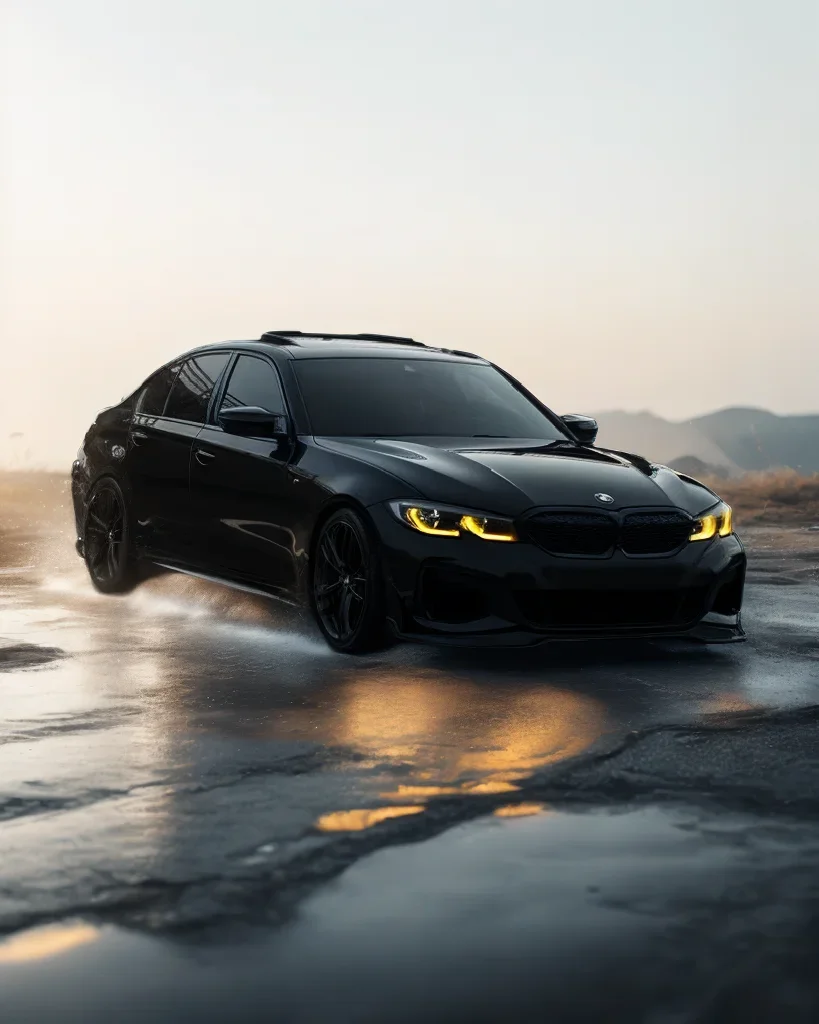 For BMW 3 series 2019-2022 high-end G20 G21 320 325 330 Dual-Color DRL Module yellow and white LED panel daytime running light