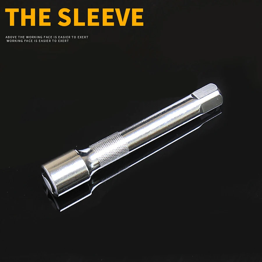 Wrench Socket Set With Extension Rod Hardware Car Boat Motorcycle Bicycle Repairing Tool Auto Repair Tools Short Socket Ratchet