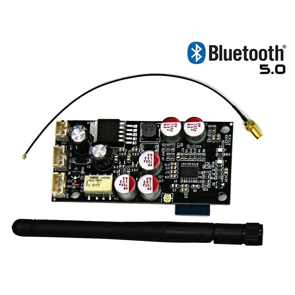 LUSYA Bluetooth 5.0 4.2 CSR8645 QCC3034 Decoder DAC With Antenna  Audio Receiver PCM5101A 16bit 48KHZ For HiFi Amplifier Preamp