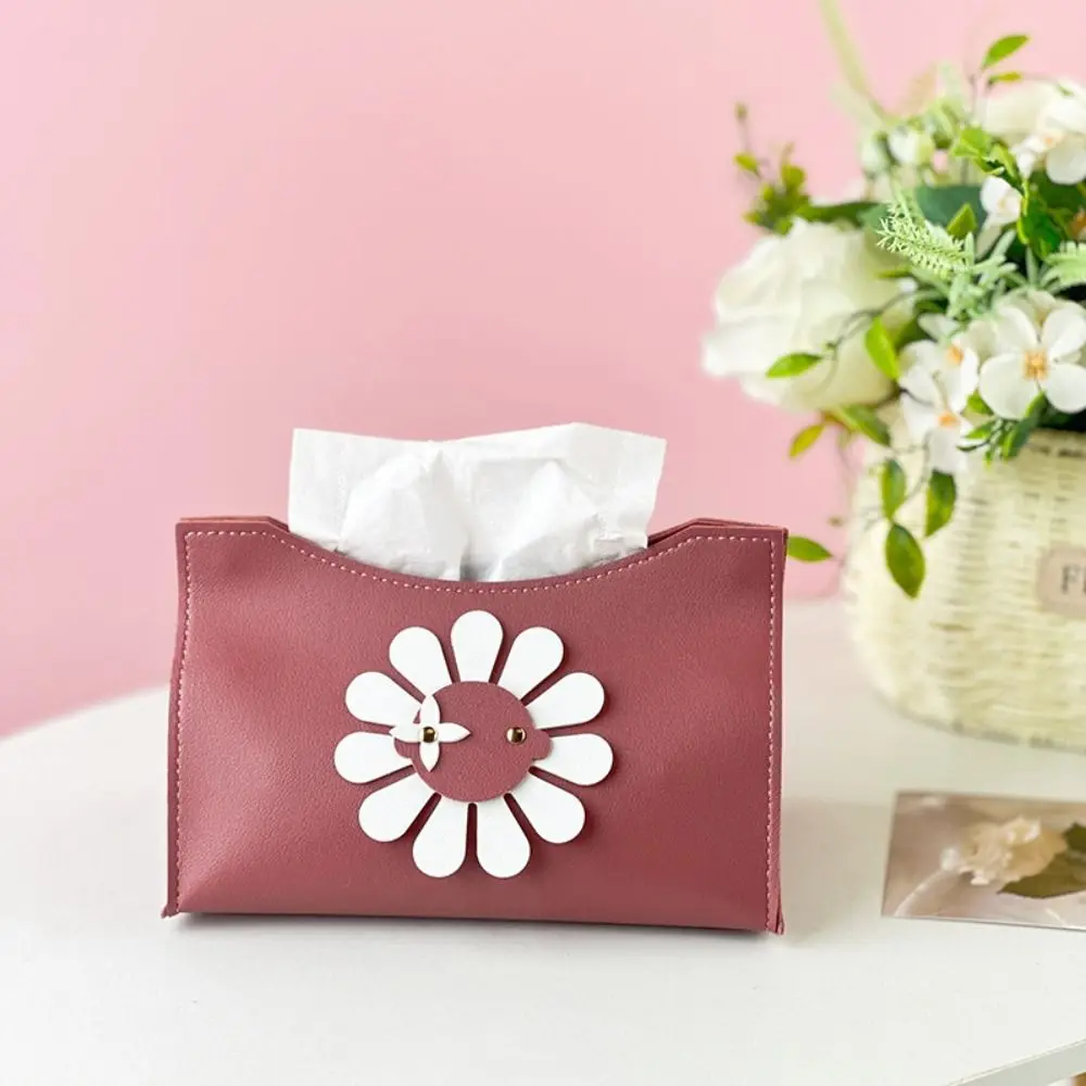 

Desktop Decoration Creative Tissue Box Cute Exquisite Paper Box Multi-purpose Elegant Napkin Storage Box Dinner Table