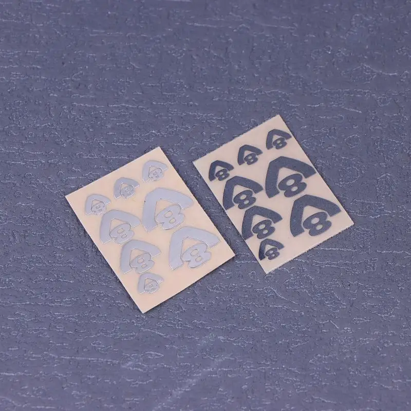 Simulatie V8 Kleine Decoratie Metalen Sticker Voor 1/14 RC Truck Trailer Kipper Scania R620 R470 56323 Auto DIY Onderdelen